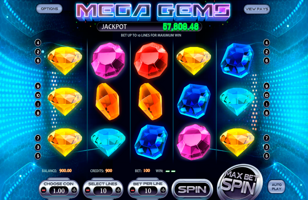 โบนัสเกมสล็อต Mega Gems