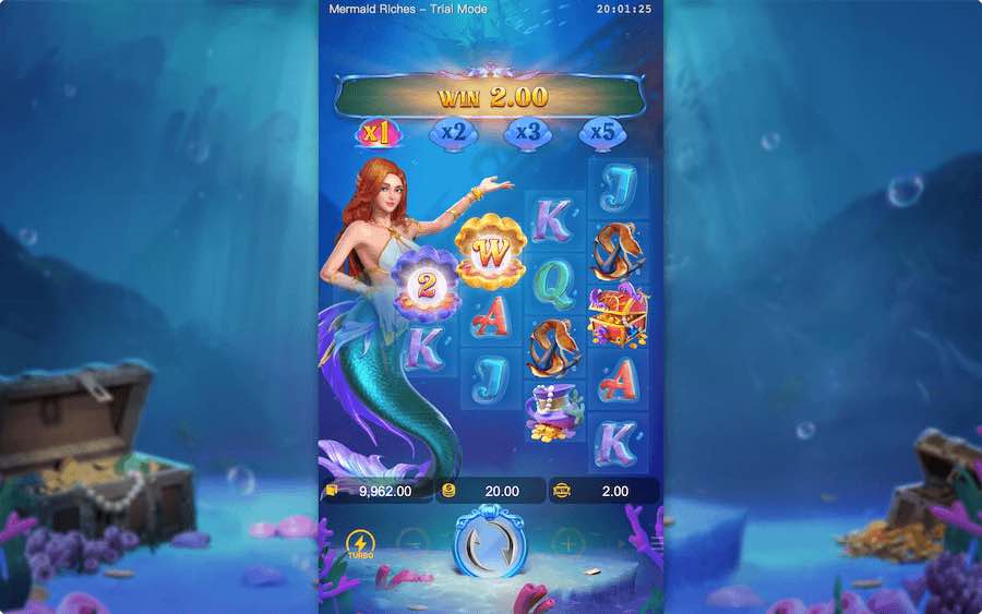 Mermaid Riches เกมสล็อตใหม่ค่าย PG